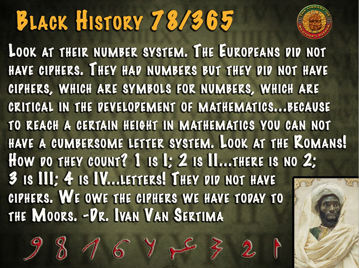 IamBrokeeper's tweet image. #Moors #Ciphers #BlackHistoryMonth2025 #BlackHistory365 #Day23