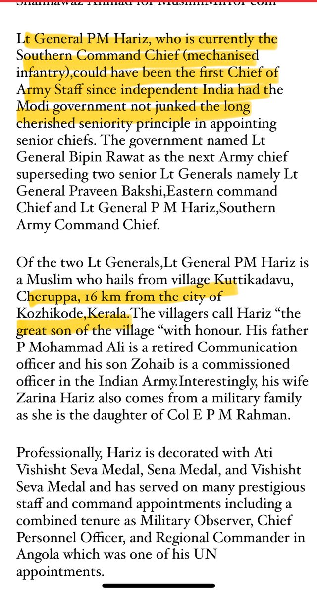 sundaypokiri's tweet image. This is how this regime scuttled the chance of having first Muslim as an army chief. For that they had to bypass long held seniority convention. 
Heads i win, tails you lose #sanghilogic