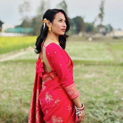 Bunu Shrestha🤍🩵 tweet media