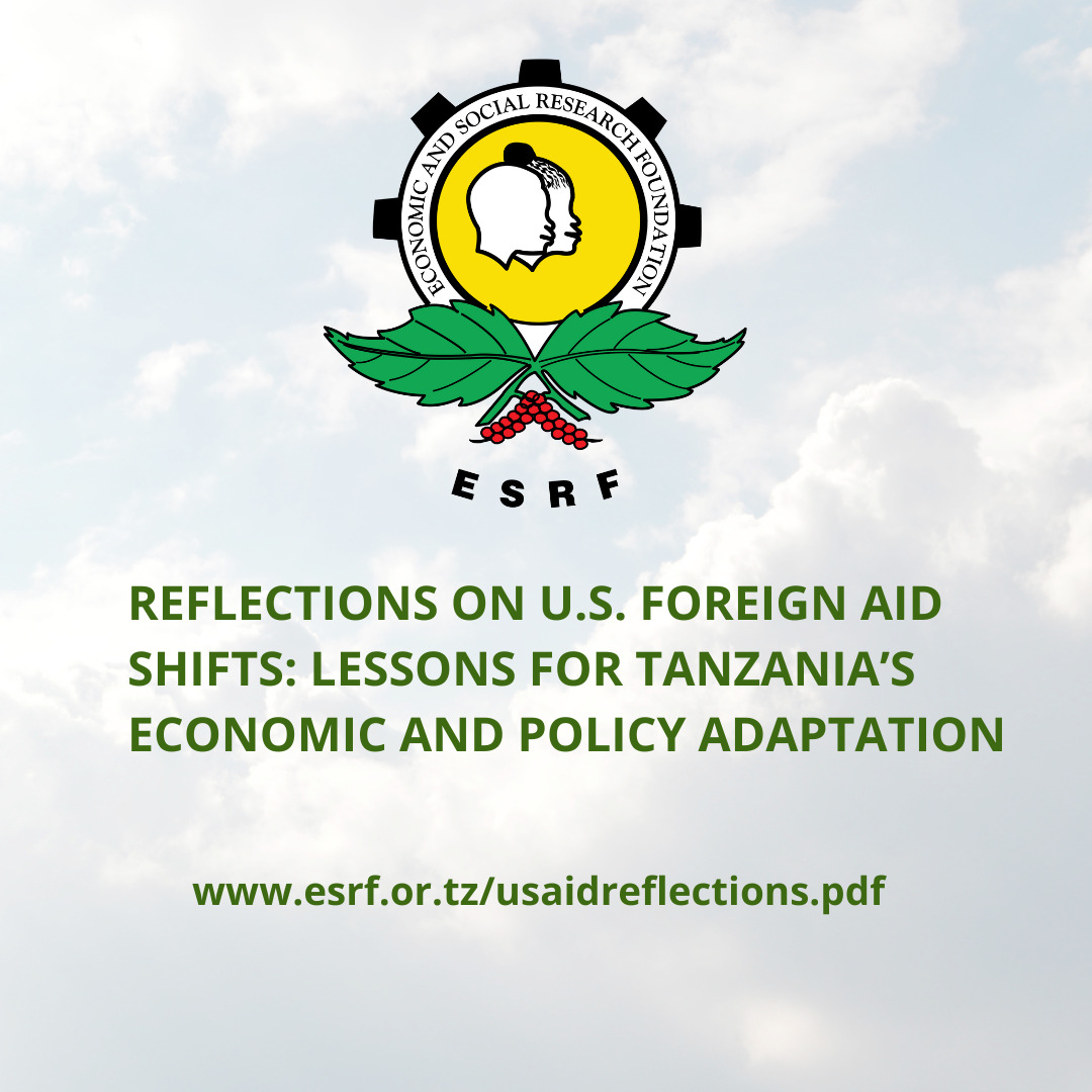 U.S. shifts in foreign aid are reshaping global economies. What do these changes mean for #Tanzania? Take a glance at <a href="/ESRFTZ/">ESRF</a>'s Policy Advisory. esrf.or.tz/usaidreflectio…