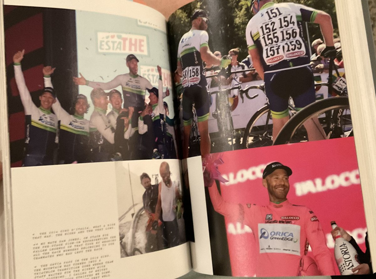 When you are flicking through your newly arrived copy of Svein Tuft’s autobiography and stumble across this photo of <a href="/ozDanJones/">Dan Jones</a> resplendent in <a href="/GreenEDGEteam/">GreenEDGE Cycling</a> kit from the 2014 Giro you know this is going to be exactly the book you were hoping it would be