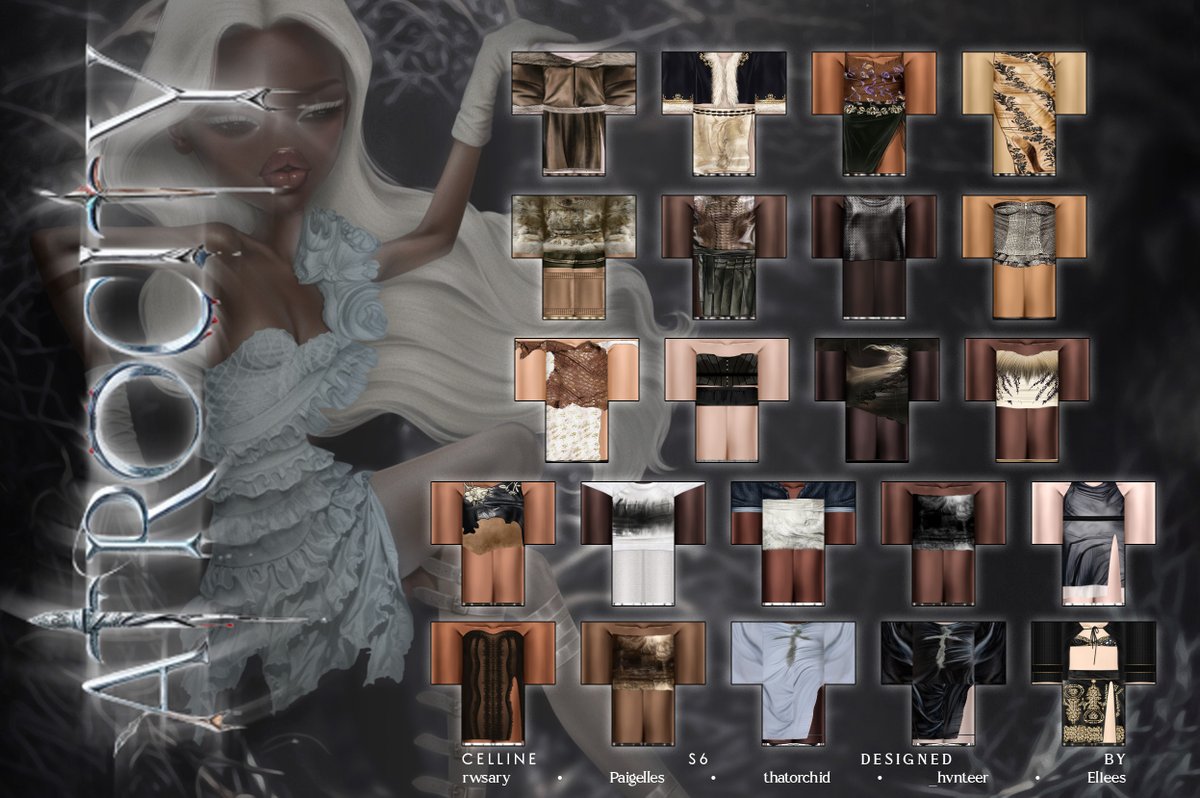 joaquin_rblx's tweet image. ATROCITY 
🩸⚔️🦌
by CELLINE 
༛ ༛ ༛༺༻༛ ༛ ༛ 
Designed by me, @paigelles, @hardcoreblondes, @_hvnteer, @El1ees 
༛ ༛ ༛༺༻༛ ༛ ༛   
PURCHASE NOW: roblox.com/communities/12…
#Roblox #RobloxFashion #Robloxart #robloxclothing #robloxdesigns #RTCdesigner #CellineAtrocity