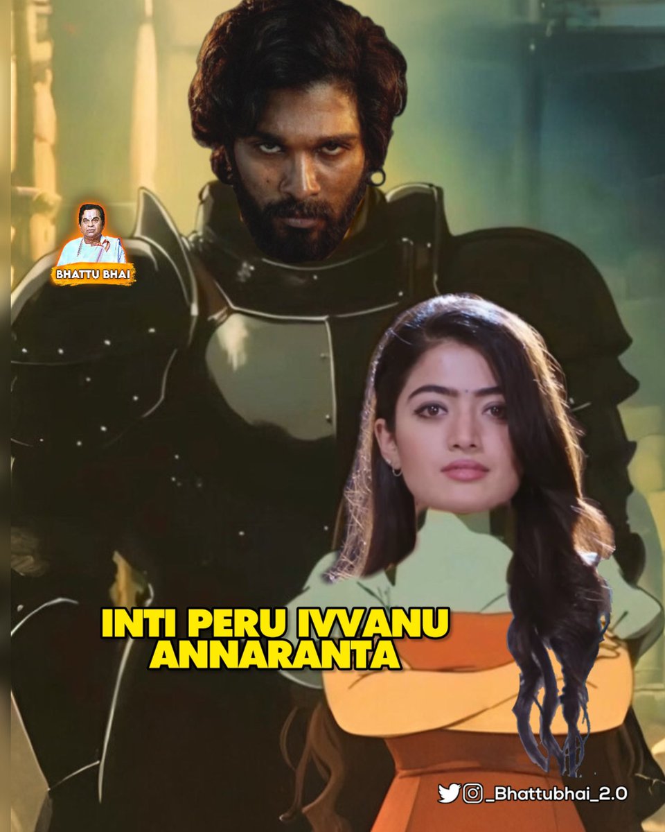 _Bhattu_bhai_2's tweet image. #Pusha and #Srivalli 🤌

#Alluarjun #Pushpa2