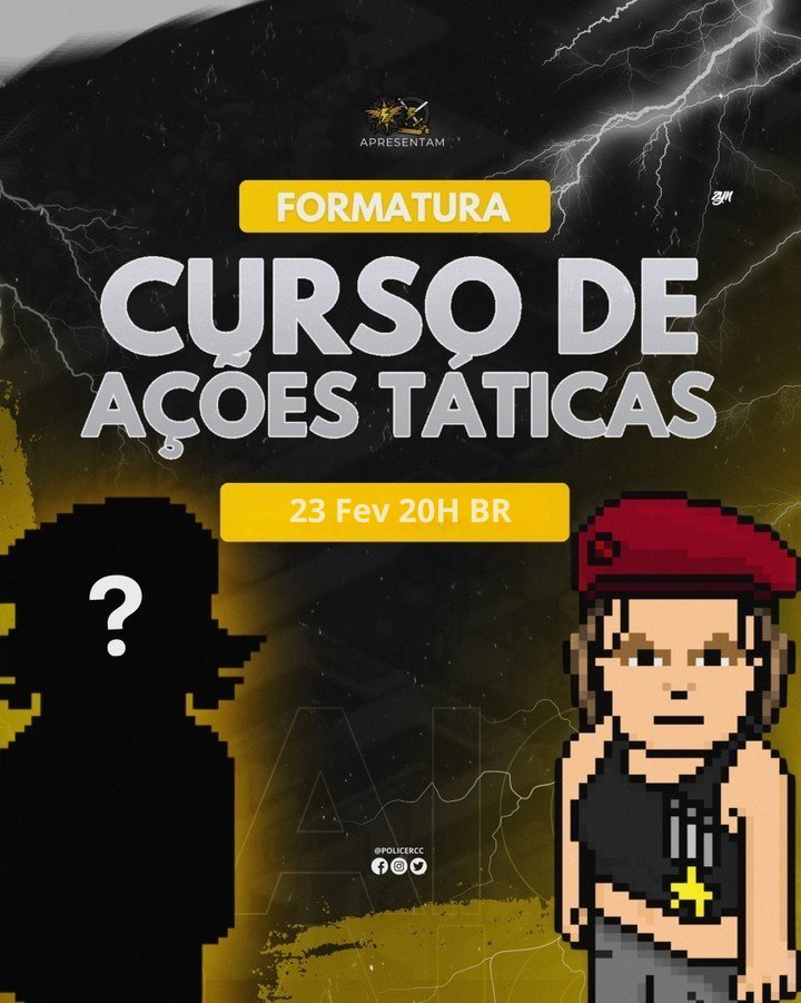 PoliceRCC's tweet image. 🔥 Os novos agentes estão prontos para a missão!

Após uma jornada desafiadora, esses militares concluíram com êxito o CAT.

A formatura é apenas o começo. O RAIO segue mais forte do que nunca! Será HOJE, às 20hBR / 23hPT. ⚡

#PoliceRCC #HabboHotel #RCCéVocê #RAIO