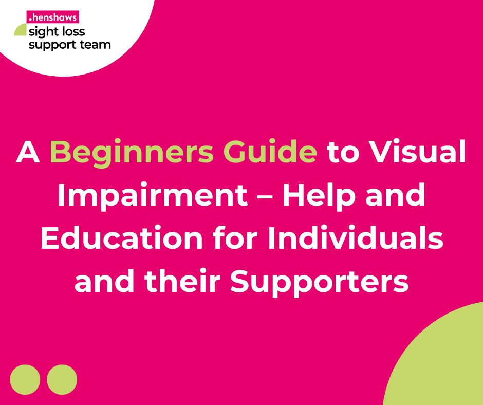 We're thrilled to announce the launch of our brand-new guide, created for children and young people with sight loss, and their families. 🌟

Get your free copy today! Just visit our website and submit your name and email: henshaws.org.uk/sight-loss-sup…
