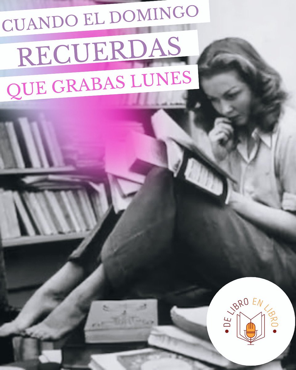 Pasas que cosan. 😬 

📚 Visita delibroenlibropr.com para escuchar nuestros episodios, leer el blog y ayudarnos a seguir creciendo (para no tener que leer un libro entero el día antes de grabar el episodio).