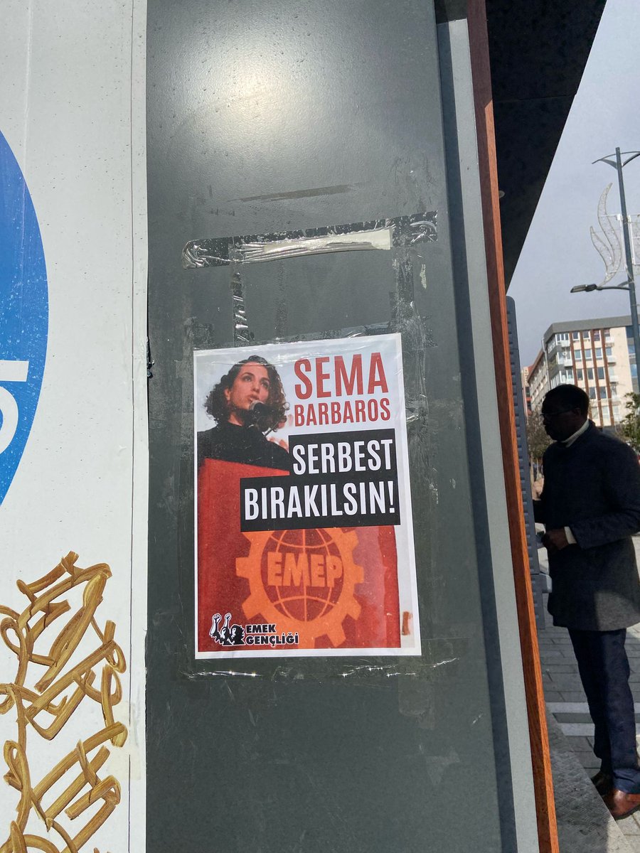 SEMA BARBAROS SERBEST BIRAKILSIN!
Tek adamın baskı, gözaltı operasyonlarının karşısında insanca yaşam mücadelesini büyütmeye çağırıyoruz!