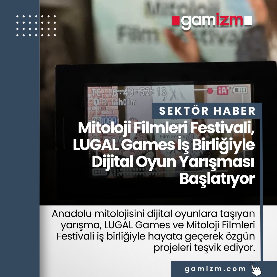 Gamizm (@gamizmcom) on Twitter photo Mitoloji Filmleri Festivali'nden Dijital Oyun Yarışması
<a href="/LugalGames/">Lugal Games</a> iş birliğiyle düzenlenen yarışma, Anadolu mitolojisini dijital oyunlara taşımayı hedefliyor. Jüride alanında uzman isimler yer alıyor.
Detay: gamizm.com/mitoloji-filml…
#Mitoloji #LUGALGames <a href="/gulsahelikbank/">gülşah elikbank</a> Mitoloji Filmleri Festivali'nden Dijital Oyun Yarışması
<a href="/LugalGames/">Lugal Games</a> iş birliğiyle düzenlenen yarışma, Anadolu mitolojisini dijital oyunlara taşımayı hedefliyor. Jüride alanında uzman isimler yer alıyor.
Detay: gamizm.com/mitoloji-filml…
#Mitoloji #LUGALGames <a href="/gulsahelikbank/">gülşah elikbank</a>