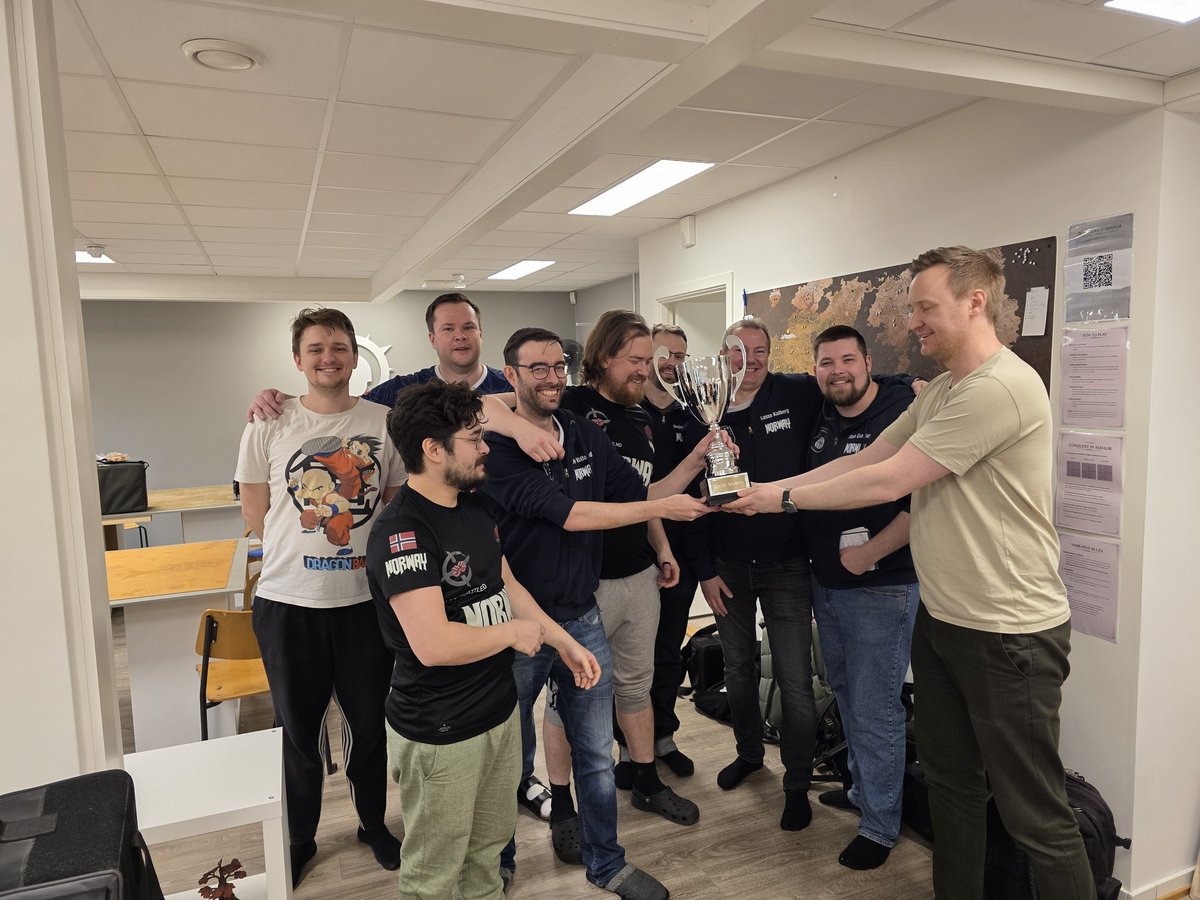 So! Nordic Masters have ended!
🥇Norway
🥈Sweden
🥉Denmark
4th:mercs!
Thanks for a wonderful weekend everyone! #WarhammerCommunity #ageofsigmar #nordicmaster