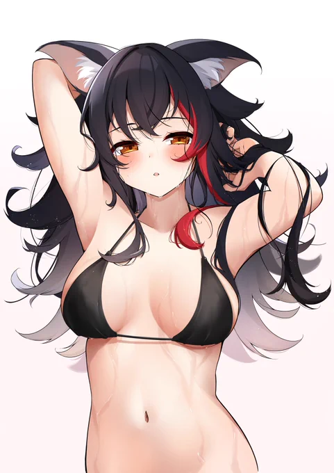 #寒い時こそ水着絵を貼ろう 