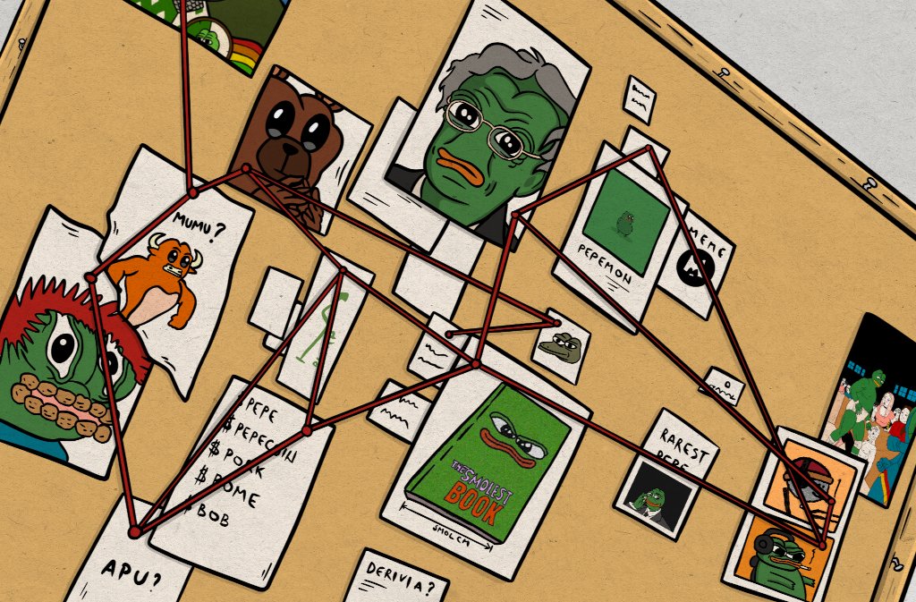 for a long time it was unclear how the meme market would tokenize

ideas ranged from single platforms, to nfts, to eventually settle on what looks like "memecoins that reach escape velocity" become the main liquidity for a meme

its like catching lightning in a bottle, a