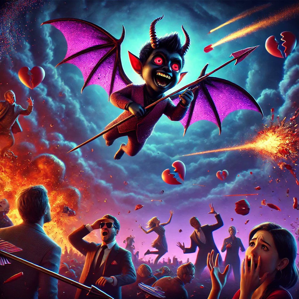 badcupidcoin's tweet photo. 🔥 Bad Cupid is on the hunt… 💔😈

Have you ever been hit by Bad Cupid? Drop your worst heartbreak story below! 👇

#memecoin #100x #SolanaMemes #pumpfun #womenday https://t.co/J25ENqTVRW