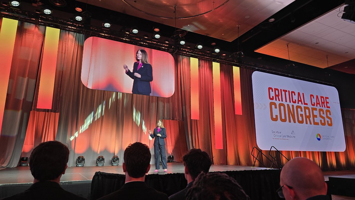 Currently attending the 2025 Critical Care Congress at the Orange County Convention Center. This morning, I had the privilege of participating in the Opening Session and Presidential Address, led by Dr. Lauren R. Sorce and Dr. Jose Pascual. The energy here is palpable, and the