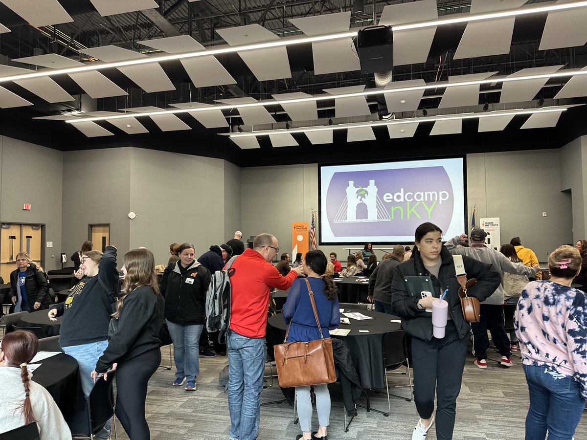 .⁦<a href="/NKYEC1/">NKYEducation Council</a>⁩ ⁦⁦<a href="/EdCampNKY/">EdCampNKY</a>⁩ with awesome teachers giving up their Saturday to improve their craft.  ⁦<a href="/juliepile/">Julie Pile, ParentCamp</a>⁩ National Parent Camp/⁦<a href="/KyDeptofEd/">KY Dept of Education</a>⁩ Board member partnering to make parent engagement part of improving our great schools. ⁦<a href="/KyDeptofEd/">KY Dept of Education</a>⁩