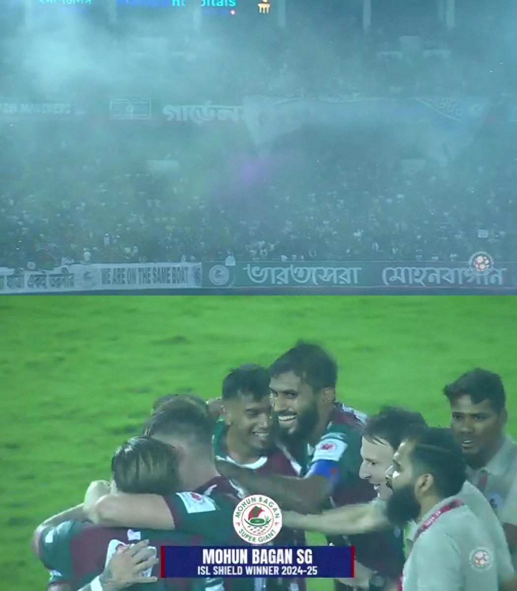 MOHUN BAGAN ARE CHAMPIONS OF INDIA!!!!!! 🏆 🇮🇳