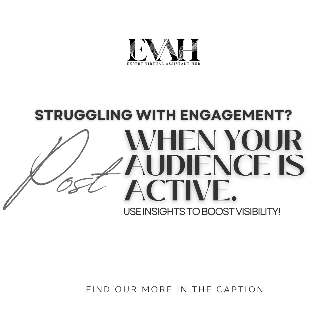 GrowWithEVAH's tweet photo. Ever wonder why some posts perform better than others? The secret is simple—timing! ⏰

👉 Quick Tip: Check your social media insights to find when your audience is most active. Posting during these peak hours will: https://t.co/rtoa7b2kg2