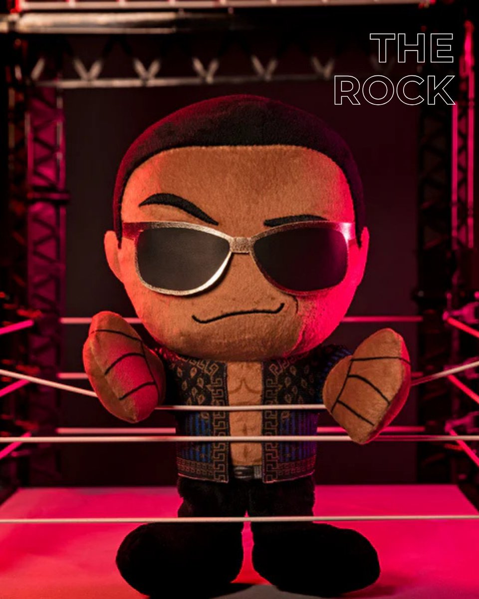 officialfye's tweet photo. Your favorite WWE Superstars just entered the plush division 💥💪
Who's joining your collection? https://t.co/ciblQcpdRo
#BleacherCreatures #WWE #TheRock #JohnCena #RheaRipley #RomanReigns #BiancaBelair #CodyRhodes https://t.co/zLdPL71YAn