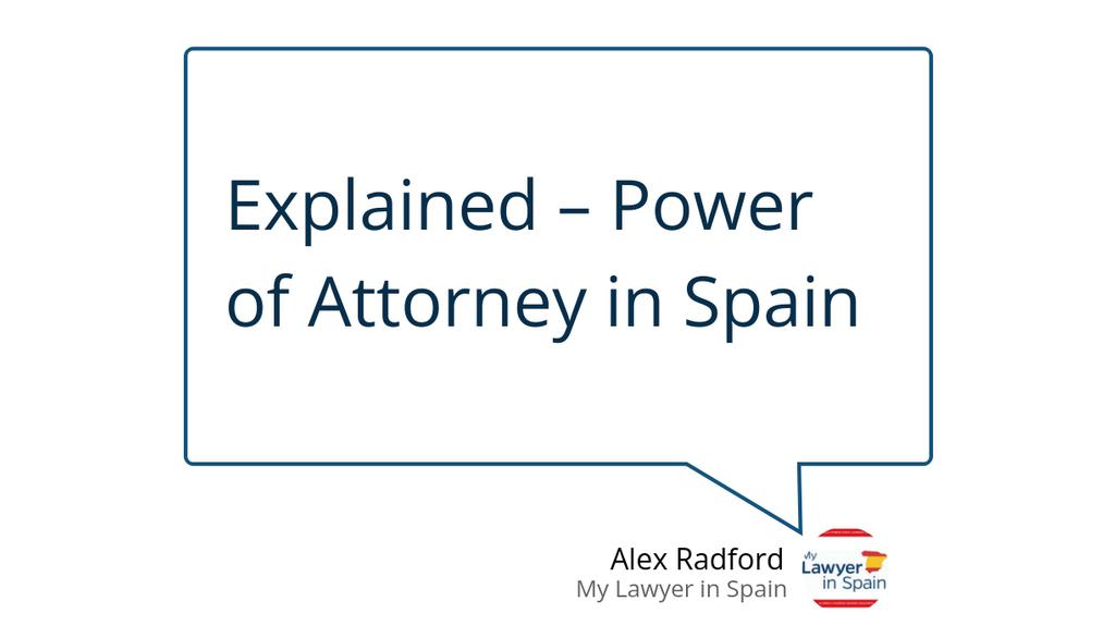 In this blog and video, we'll explore how a power of attorney can ease the process of buying a property in Spain and answer some common questions about its necessity.

Read more 👉 lttr.ai/AbrvR

#aplaceinthesun #legaladvicespain #powerofattorneyspain