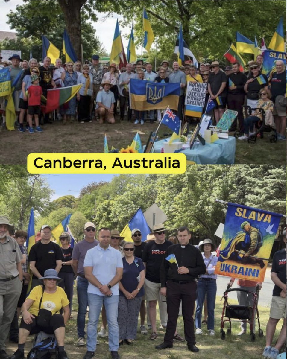 Almost 1000 events across 78 countries will be held on February 24 to support Ukraine.

Events to commemorate the third anniversary of the Russian invasion are already happening across the world.

I am grateful to all those who have come out to support Ukraine today and plan to