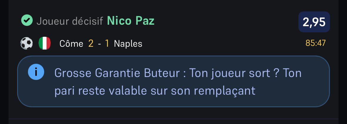 bettor_10's tweet photo. La simplicité 😍

#TeamParieur https://t.co/NAE7sKIUcu