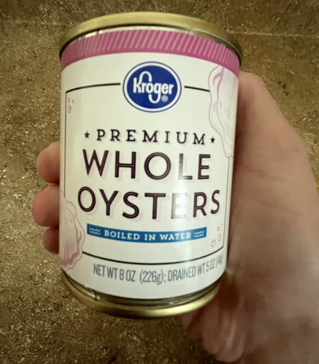 ryan_dowler's tweet image. You need to be eating more oysters.
- 1/2 can = 25g protein 
- full of zinc
- no prep