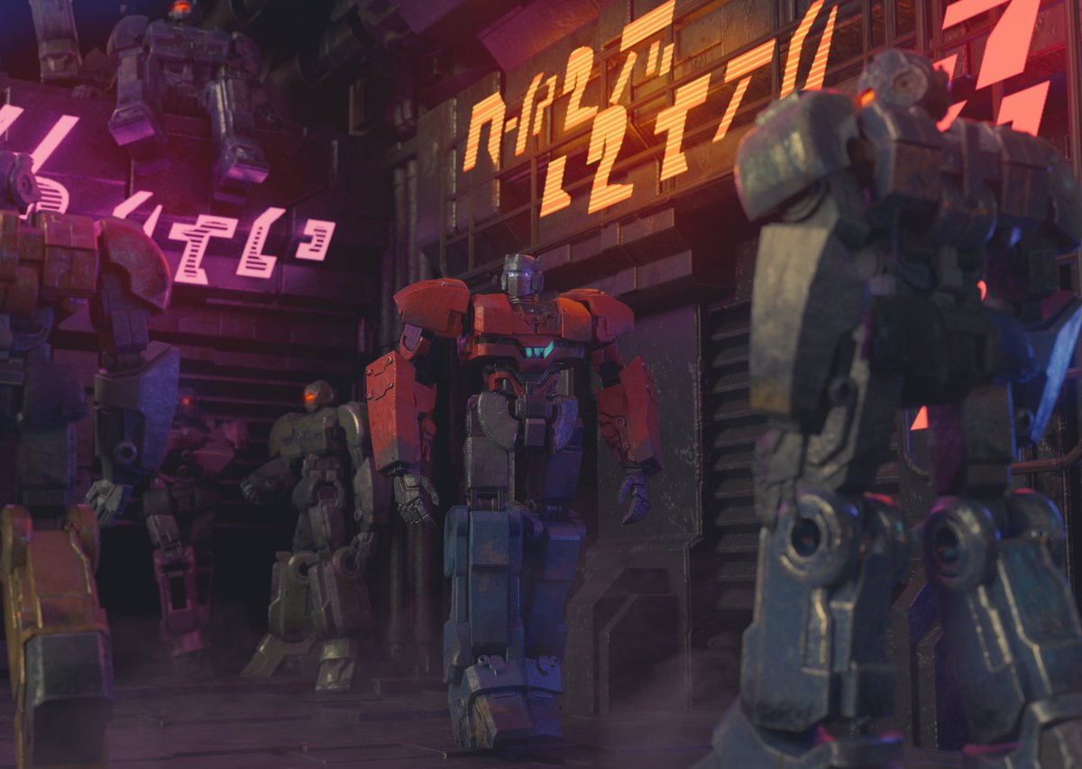 GTrawert's tweet image. alright im gonna post smth here 

little bit of picture of my Schiz... i mean 
Transformers AU

#TRANSFORMERS #AU #OrionPax #alphaTrion
#3D #render