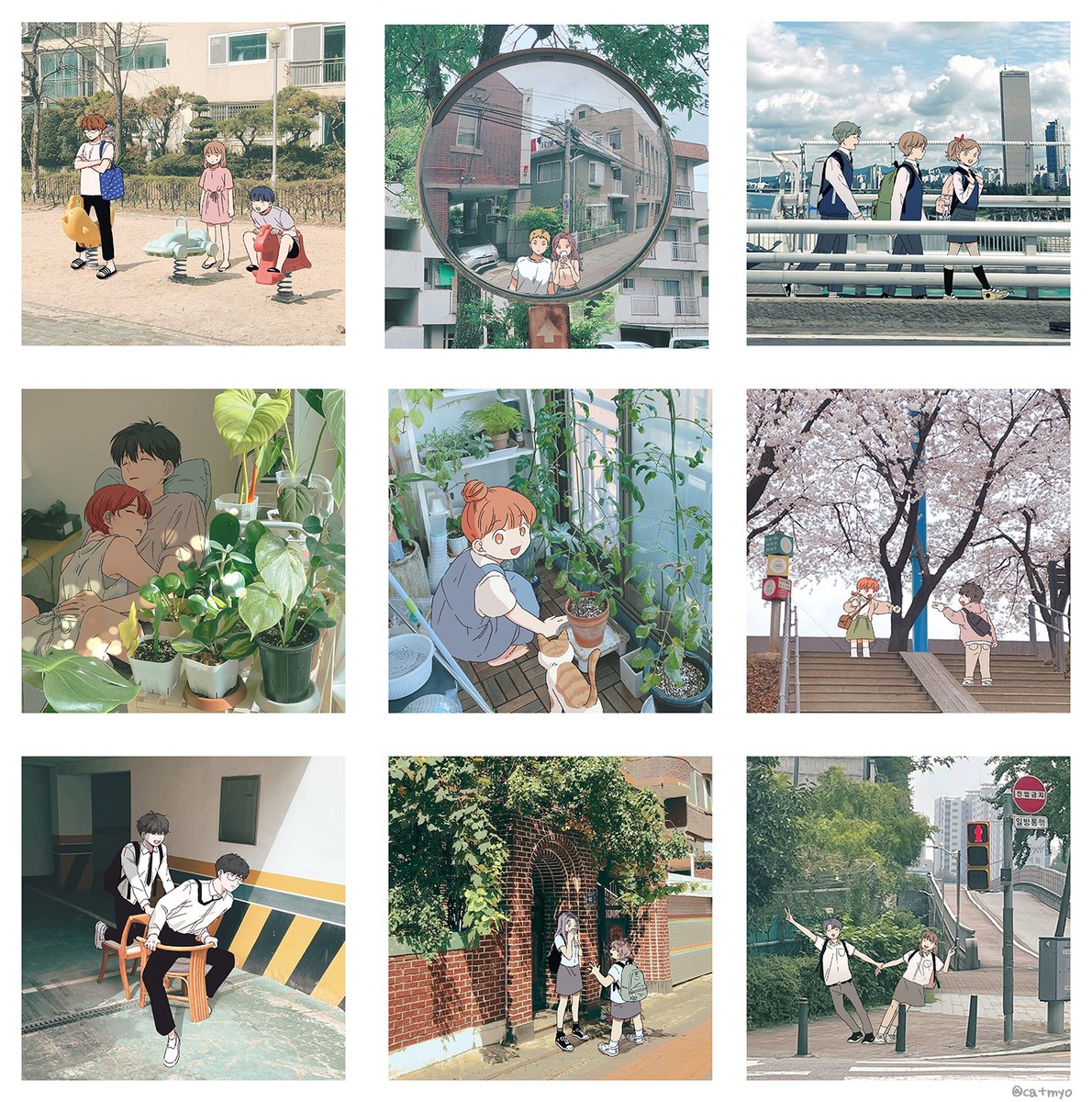 오묘 유니버스 폴라로이드📸