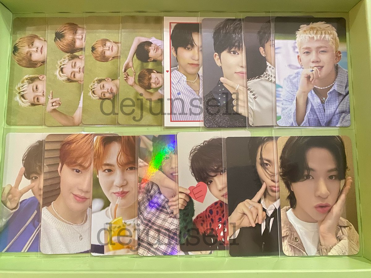 dejunsell's tweet photo. #dejunsells wts | lfb | ph

❝treasure official photocards ❞

price ranges from ₱100-400 depends on the pocas (some are in bundle already, dm if interested!)

| most are in mint condi; some may have minimal flaws | dm me for more inquiries! ◡̈ https://t.co/tfr8QiEDKY