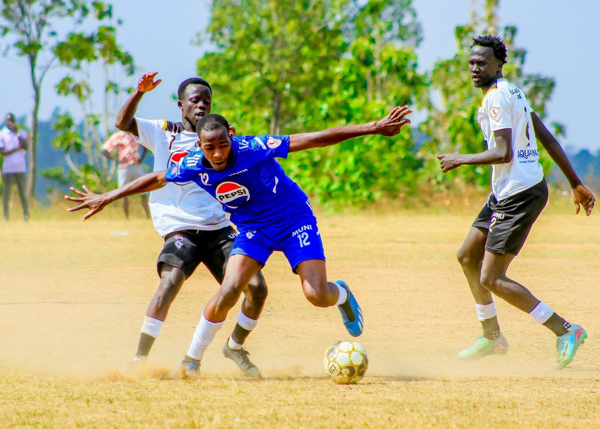 #PepsiUFL (@uflug) on Twitter photo #PepsiUFL
70" | <a href="/Muni_University/">Muni University</a> 1-1 <a href="/umunkozi/">Uganda Martyrs University</a>
Abrilliant challenge from Alionzi on the right-hand side to halt a dangerous counter-attack for the visitors. The Saints are doing every thing to double the lead
#ThirstyForMore
#FootballThatRocks #PepsiUFL
70" | <a href="/Muni_University/">Muni University</a> 1-1 <a href="/umunkozi/">Uganda Martyrs University</a>
Abrilliant challenge from Alionzi on the right-hand side to halt a dangerous counter-attack for the visitors. The Saints are doing every thing to double the lead
#ThirstyForMore
#FootballThatRocks