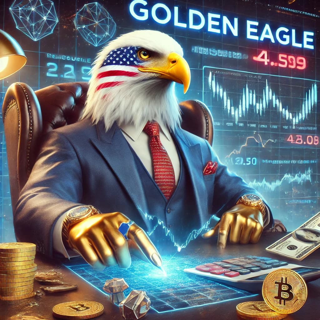 🏆 STAY STRONG, THE GOLDEN EAGLE IS TAKING FLIGHT!

With obstacles behind us and Alphas at the helm, GOLDEN is not just making a comeback—it’s gearing up for a LEGENDARY MOONSHOT. 

Together, we prove that Golden is unstoppable.
#Sol #bonk #btc #Eth #Trump