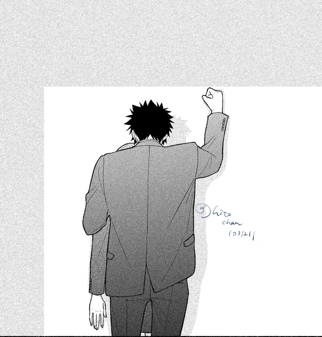 狡朱壁ドン(原稿はしてる) 