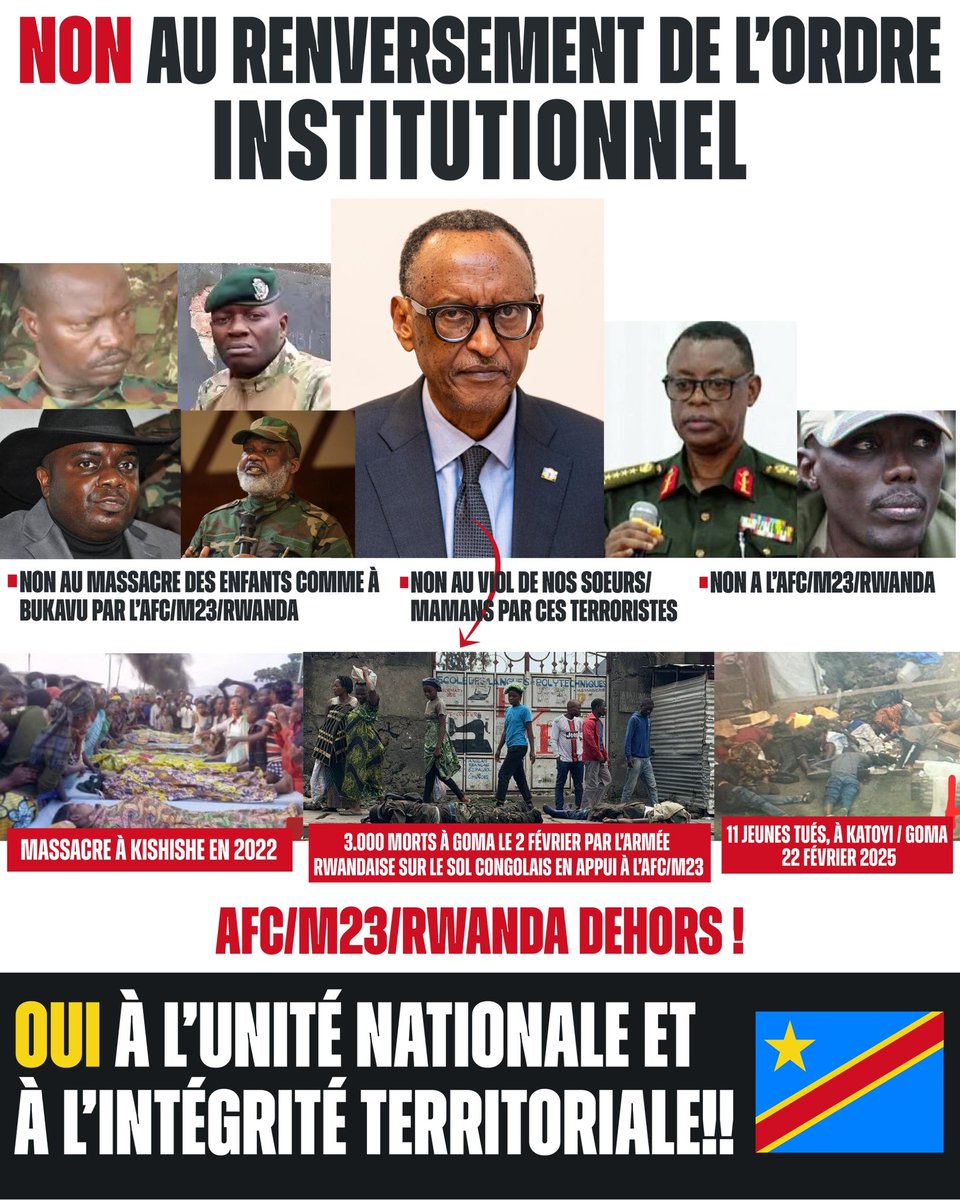 central_sage's tweet photo. #StopKagame 
#RwandaIsKilling 
#StopAFCM23Rwanda
#MassacreDesCongolais https://t.co/KAocqgu21P