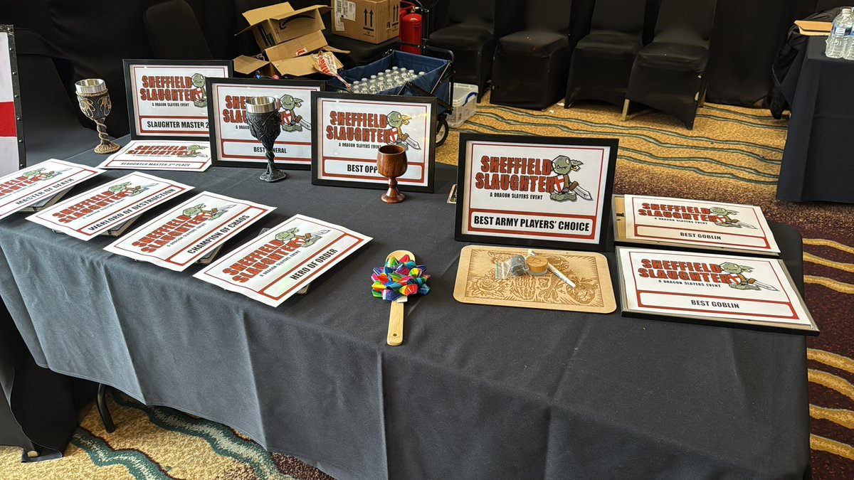 Slaughter 2025 is coming to a close and the prizes are ready