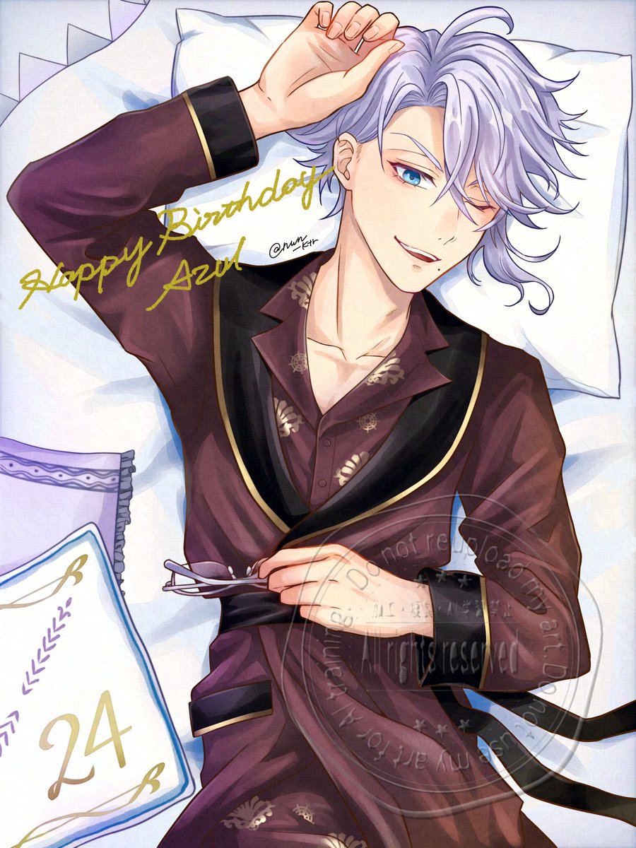 nwn_ktr's tweet photo. #アズール・アーシェングロット誕生祭2025
#ツイステファンアート 
アズお誕生日おめでとう🎂🎉🐙 https://t.co/j9u1Ns7z5L