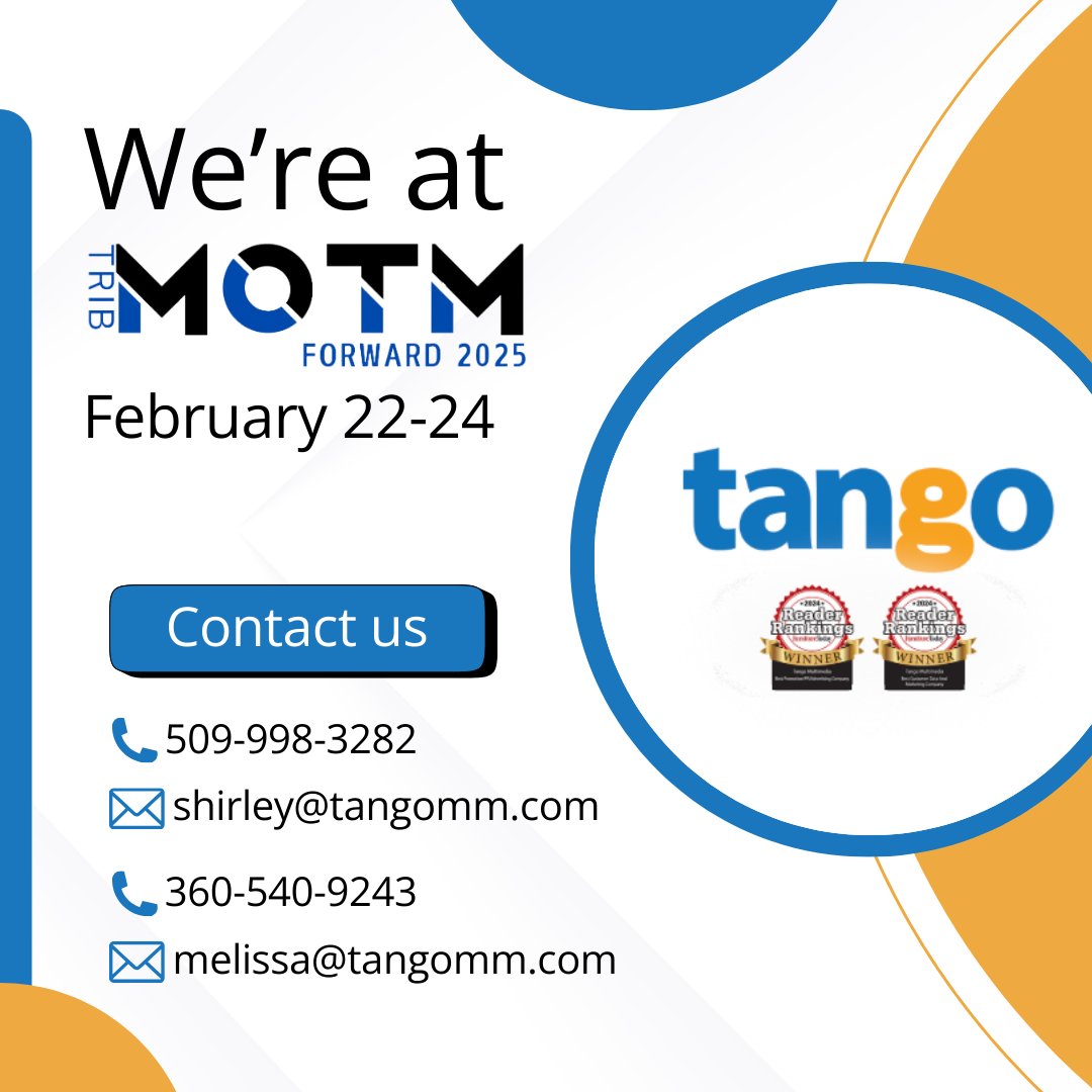tangomm's tweet image. We&apos;re here! Come stop by Booth 427! ✨ 

#TangoMultimedia #marketing #advertising