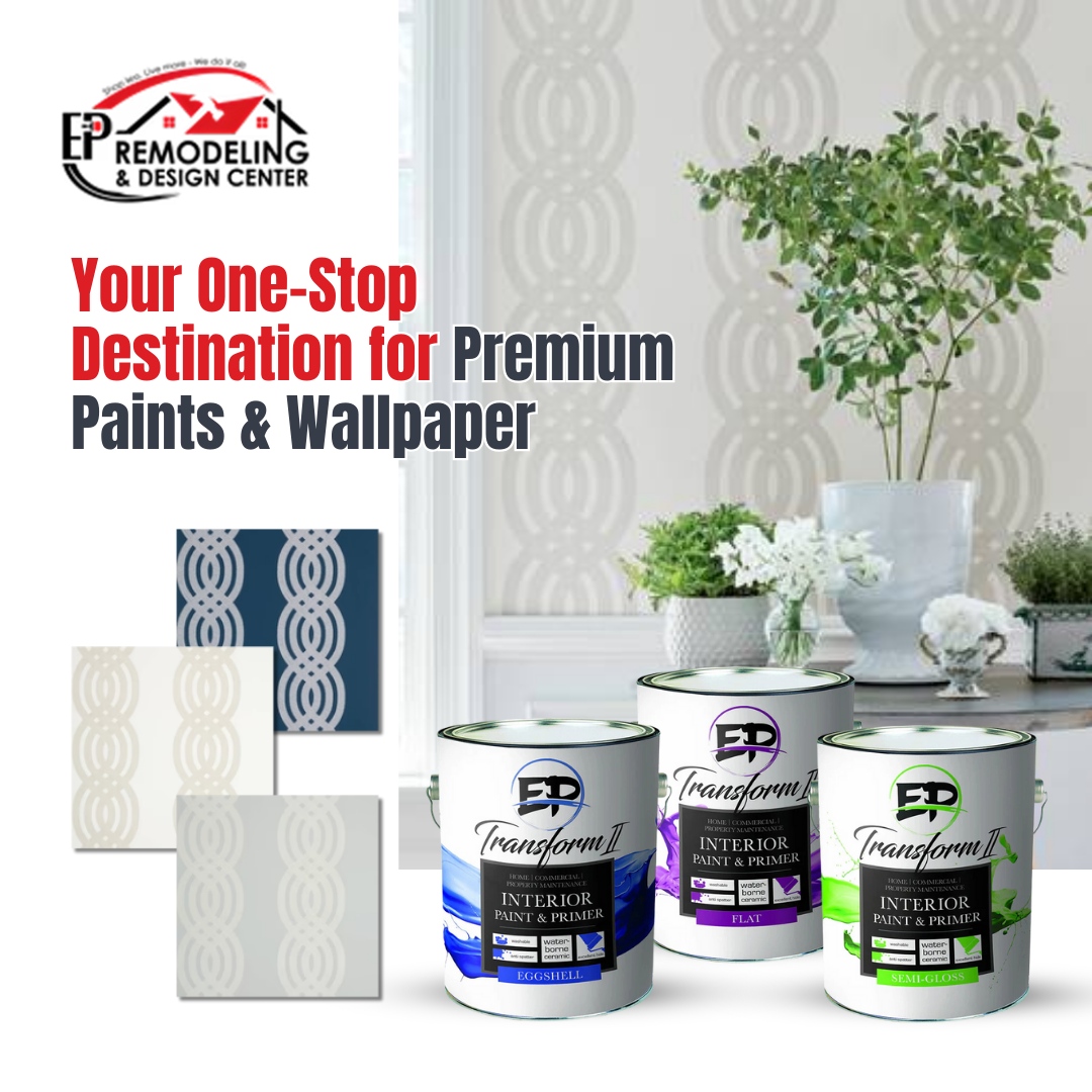 From bold walls to timeless finishes, we’ve got everything you need for the perfect home makeover. 🏡🎨 

Create your dream space today—browse our premium collection now!

🌐 exeterpaintstores.com
📞 +16039972590

#ep #exeterpaint #remodeling #wallpaper #interiordesign
