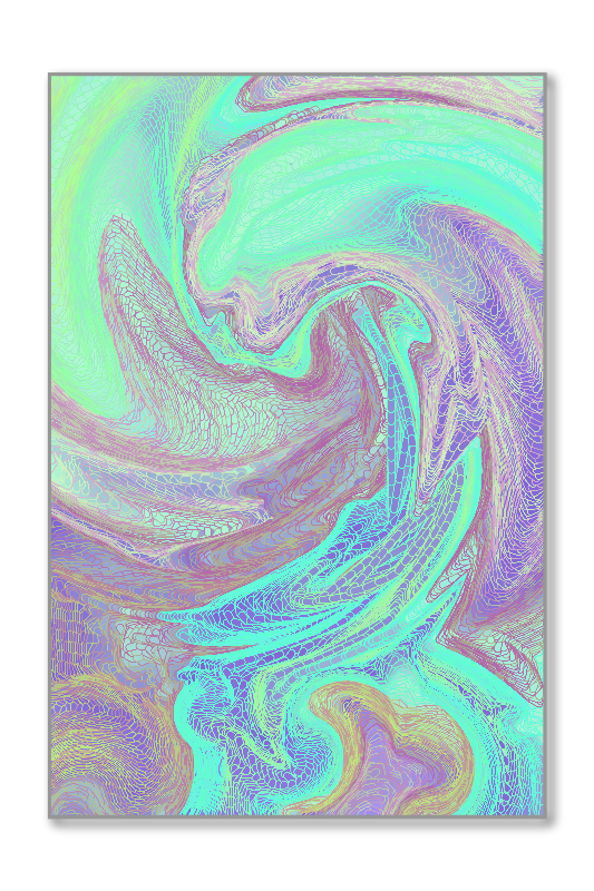 My last artwork wasn't viewed due to no internet access at release time. I recommend checking out its variations.
Link: fxhash.xyz/generative/slu…