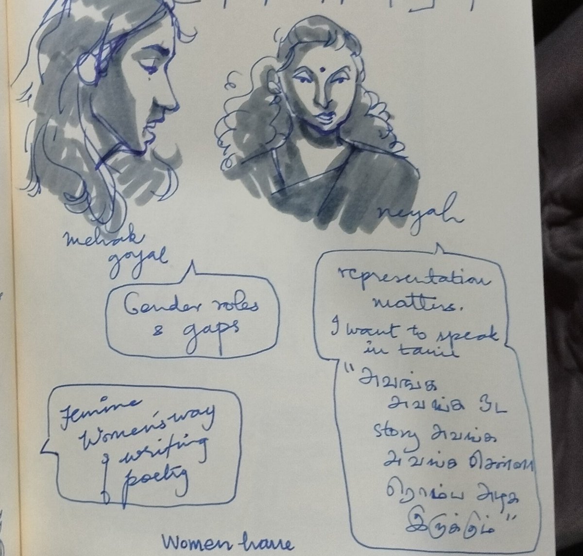 For me poetry is a survival tool, i started writing coz i had no other space to express my pain, anger,  my identity. It wasn’t about time , its was about urgency 
Poetry gave me a voice when the world tried to silence me 

Feminism &amp; poetry 🌻