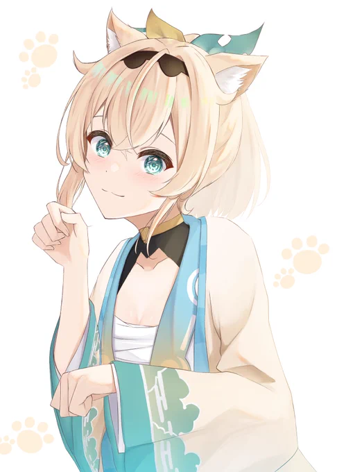 ねこさむらい#いろはにも絵を #風真いろは 