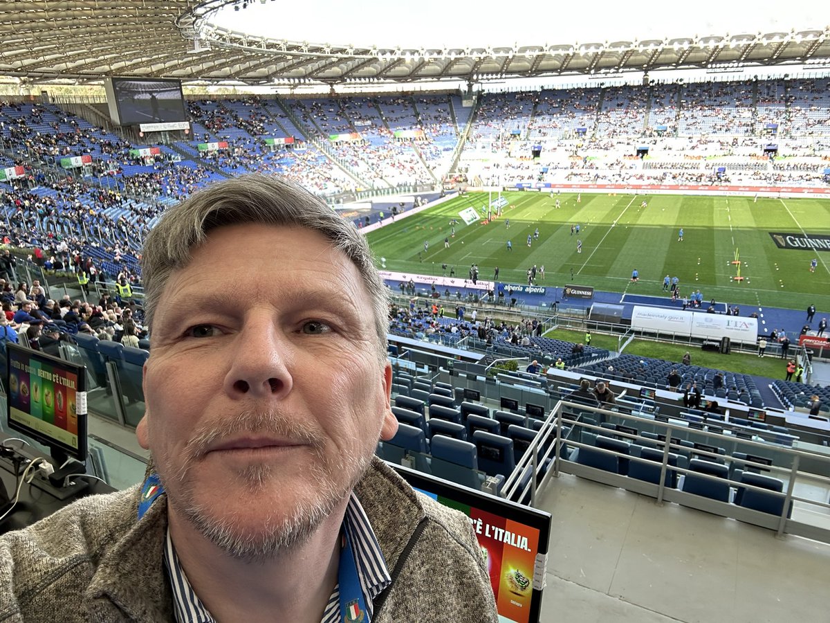 Left-field marking in this weekend’s Six Nations, covering Italy vs France in Rome 👌 #ITAvFRA #GuinnessM6N #rugby