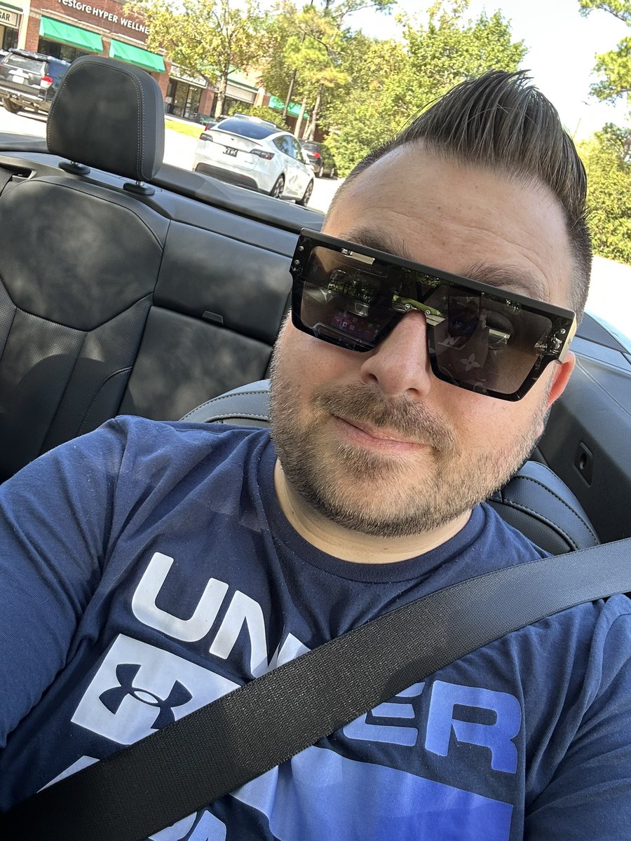 TylerHerman13's tweet image. Throwback to when it was warm, the top was down, and the vibes were high. ☀️🚘 Can summer come back already? 😎 #TBT #ConvertibleLife #SunshineStateOfMind #GoodVibesOnly #Throwback #WeekendVibes #SummerFeels #TopDown #RoadTrip #SunKissed #CarLife #UnderArmour #SelfieGameStrong