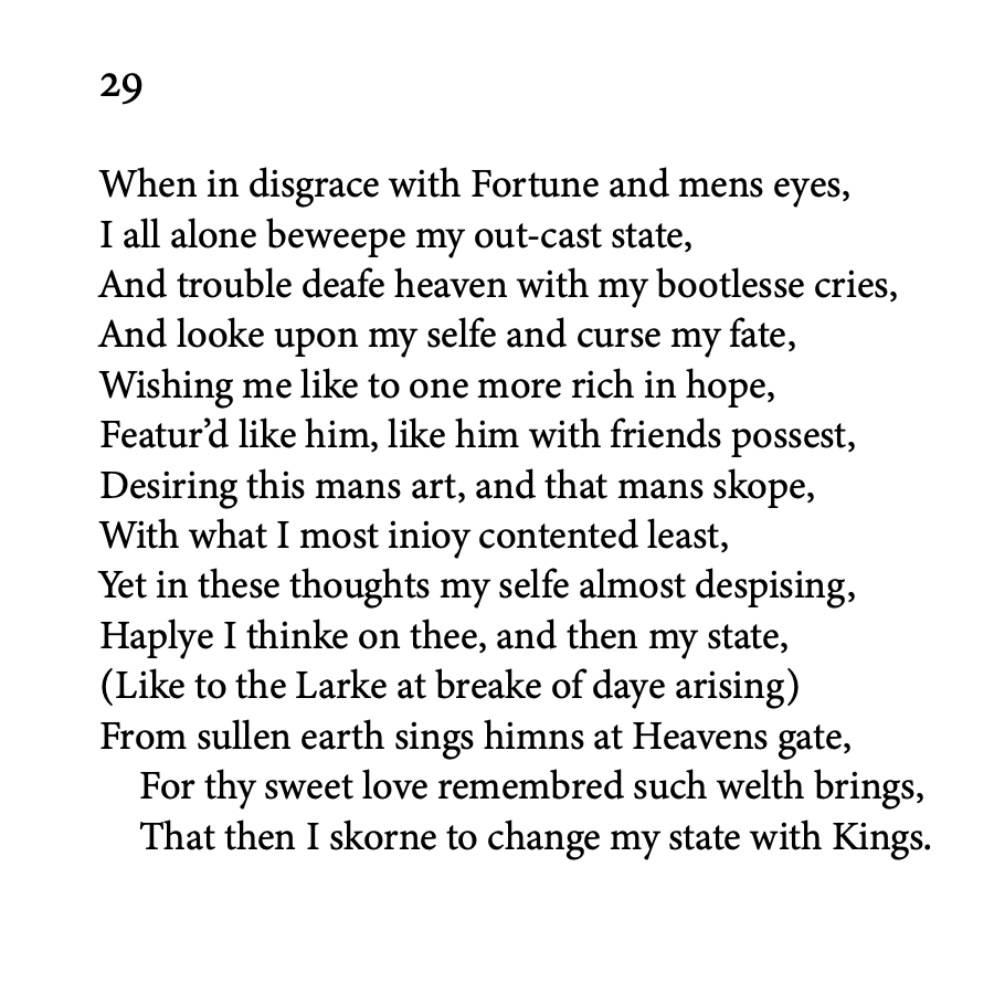 Shakespeare was quite good actually