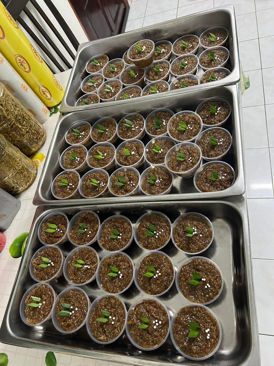encikteruna87's tweet photo. Order ok 21/2/2025
🌺50 cup Wajik Gula Melaka
#daridapurbujang #cookwithpassion #pulaupangkor #perak https://t.co/0lyrwC0eb6