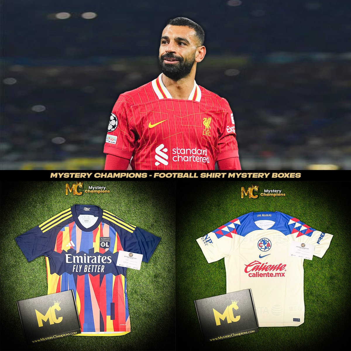 Mystery Champions (@mysterychampion) on Twitter photo If Mohamed Salah ๐ช๐ฌ scores ANYTIME today weโll giveaway one of our Mystery Football Shirt Boxes ๐ฆ
To enter๐
๐ RT
๐ Comment your Favourite team
๐ค Follow us <a href="/MysteryChampion/">Mystery Champions</a>
Good luck everyone! ๐ If Mohamed Salah ๐ช๐ฌ scores ANYTIME today weโll giveaway one of our Mystery Football Shirt Boxes ๐ฆ
To enter๐
๐ RT
๐ Comment your Favourite team
๐ค Follow us <a href="/MysteryChampion/">Mystery Champions</a>
Good luck everyone! ๐