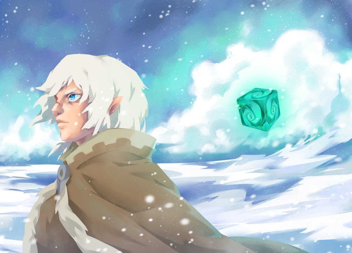 Pandora_NV's tweet image. Je suis parti a l'étranger pour un temps , voilà un dessin que j'avais réalisé avant mon départ 🪅
#WakfuS5 #harebourg #ankama