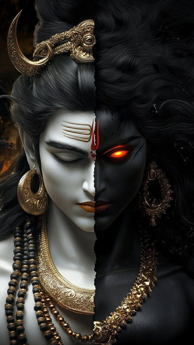 varshaparmar06's tweet photo. Shiv-Shakti🔱✨️ https://t.co/NulCZ30IMj