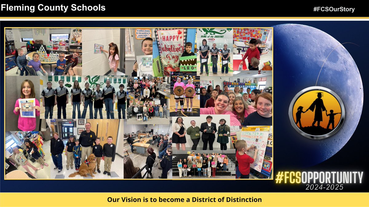 FCSSuper's tweet photo. Checkout this week’s @flemingschools Weekly Pic Cloud. Great things are happening across the district. We are embracing this #FCSOpportunity to #FCSIgnite this #FCSMoonshot moment to create #FCSVibrantLearning for students! https://t.co/7ImoqihVWU