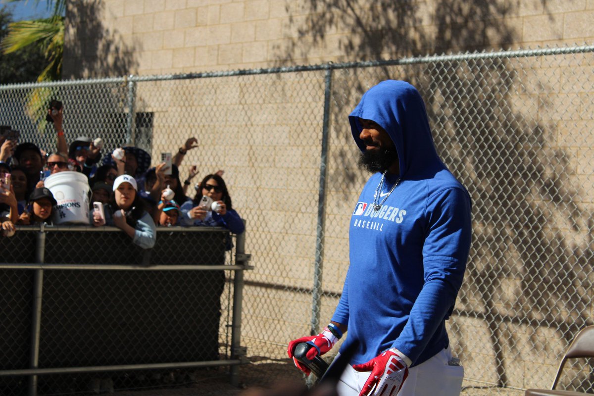 roblespan's tweet image. #DodgersST #CamelBackRanch #SpringTrainging #WSChamps #TeoscarHernandez