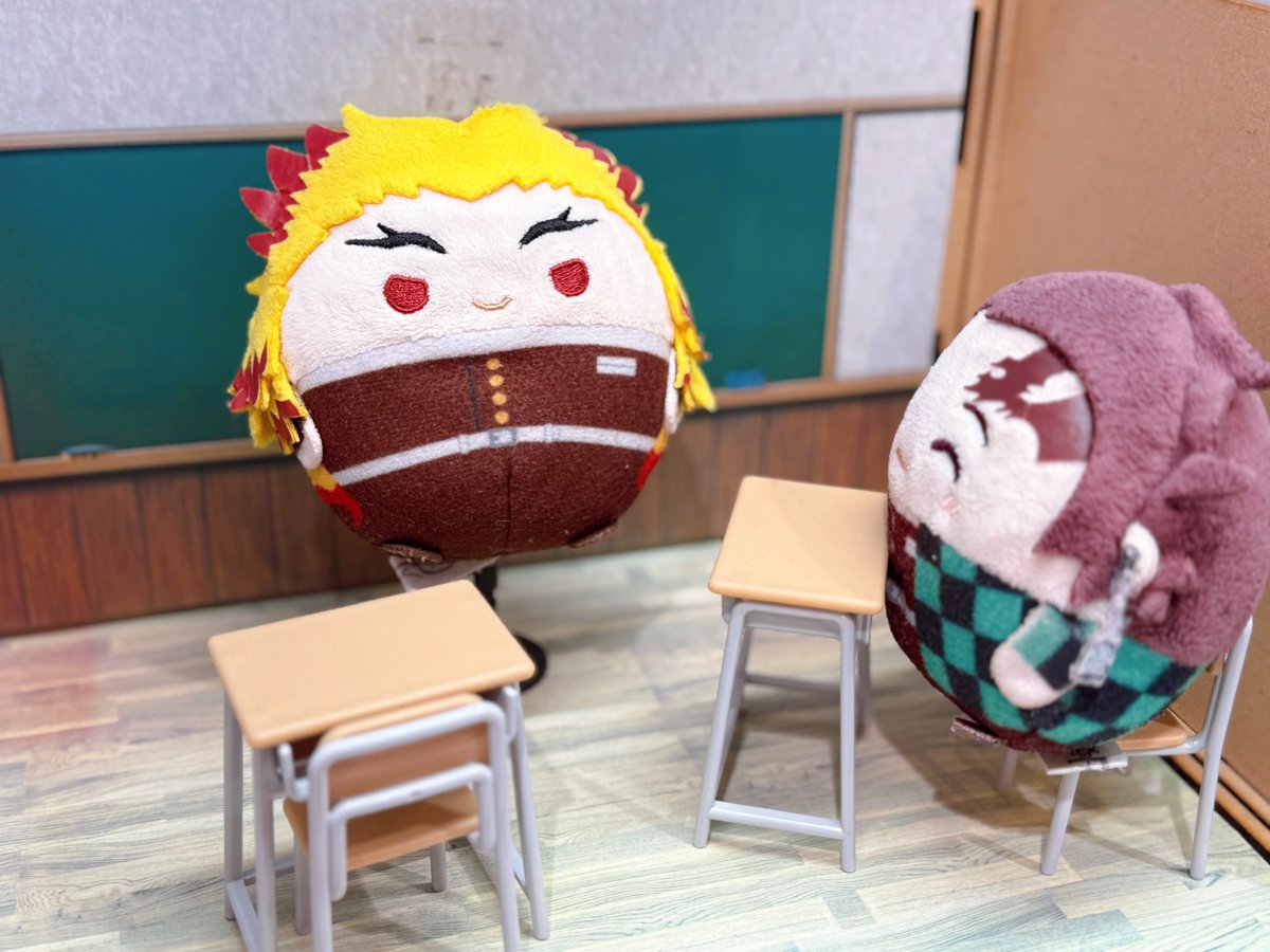 竈門炭治郎 ,煉獄杏寿郎 「ふわこよのおデート( ⊃`•◡•'⊂ )( ⊃◜◡◝⊂ )」|きりこ🖊のイラスト