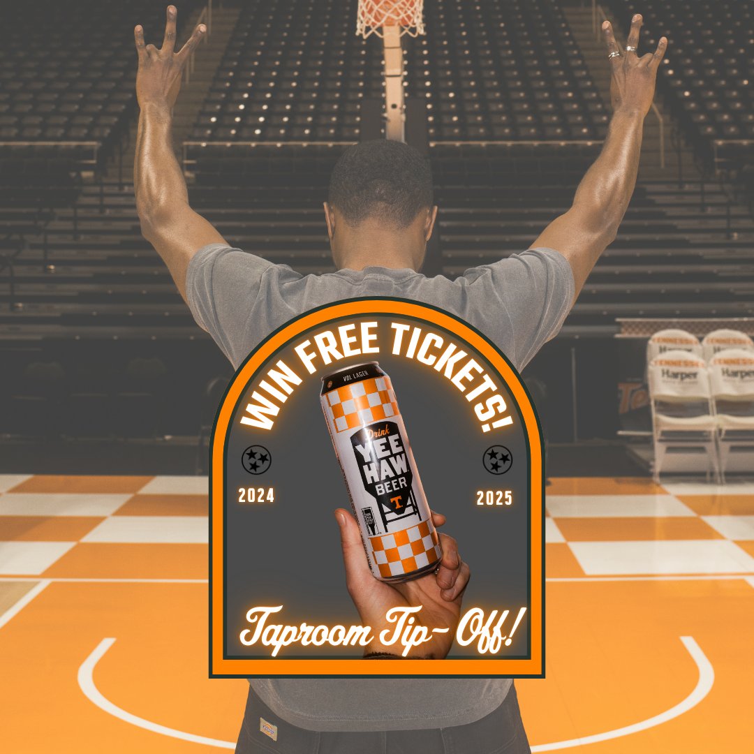 The Taproom Tip-Off Giveaway is back for the Lady Vols vs. Florida game! 🏀🎟️

Want to win FREE tickets to the Lady Vols' game against Georgia on 3/2/25? Check out our posts on Instagram and FB to learn more!